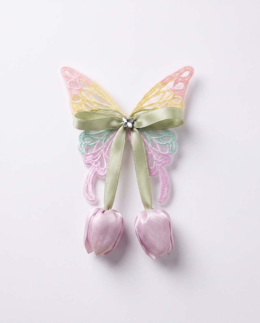 Butterfly Tulip — Korean Crochet Clip — view 6 of 9