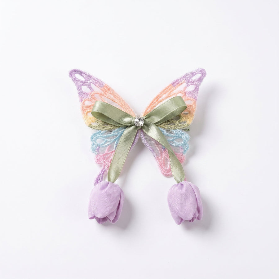Butterfly Tulip — Korean Crochet Clip — view 7 of 9