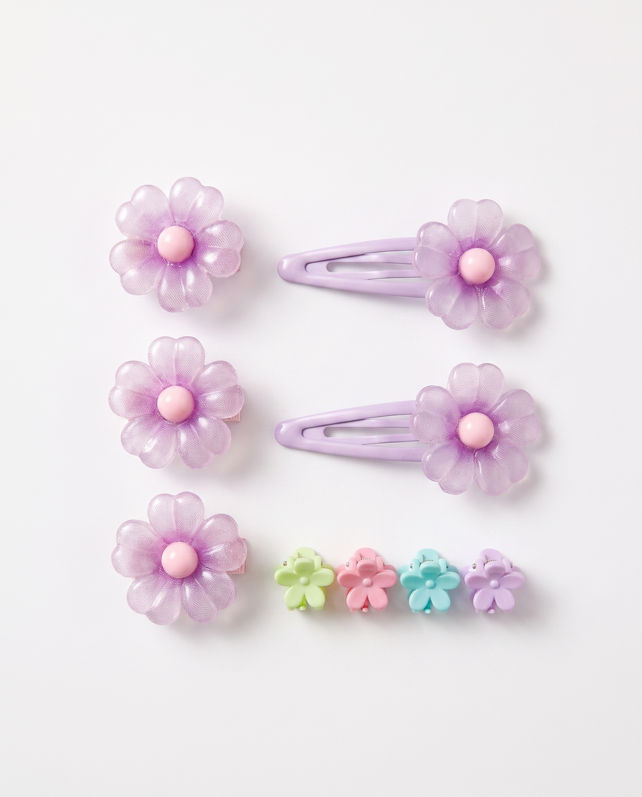 Little Blooms — Flower Snap Clips (6 pc) — view 8 of 8