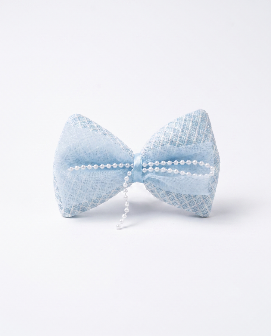 Bluebell Pearl Bow — Hair Clip - Main — view 10 of 11
