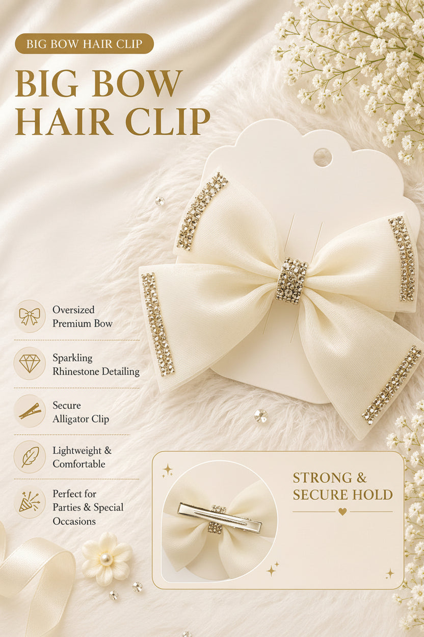 Olive Whisper Bow — Organza Hair Clip — view 2 of 6