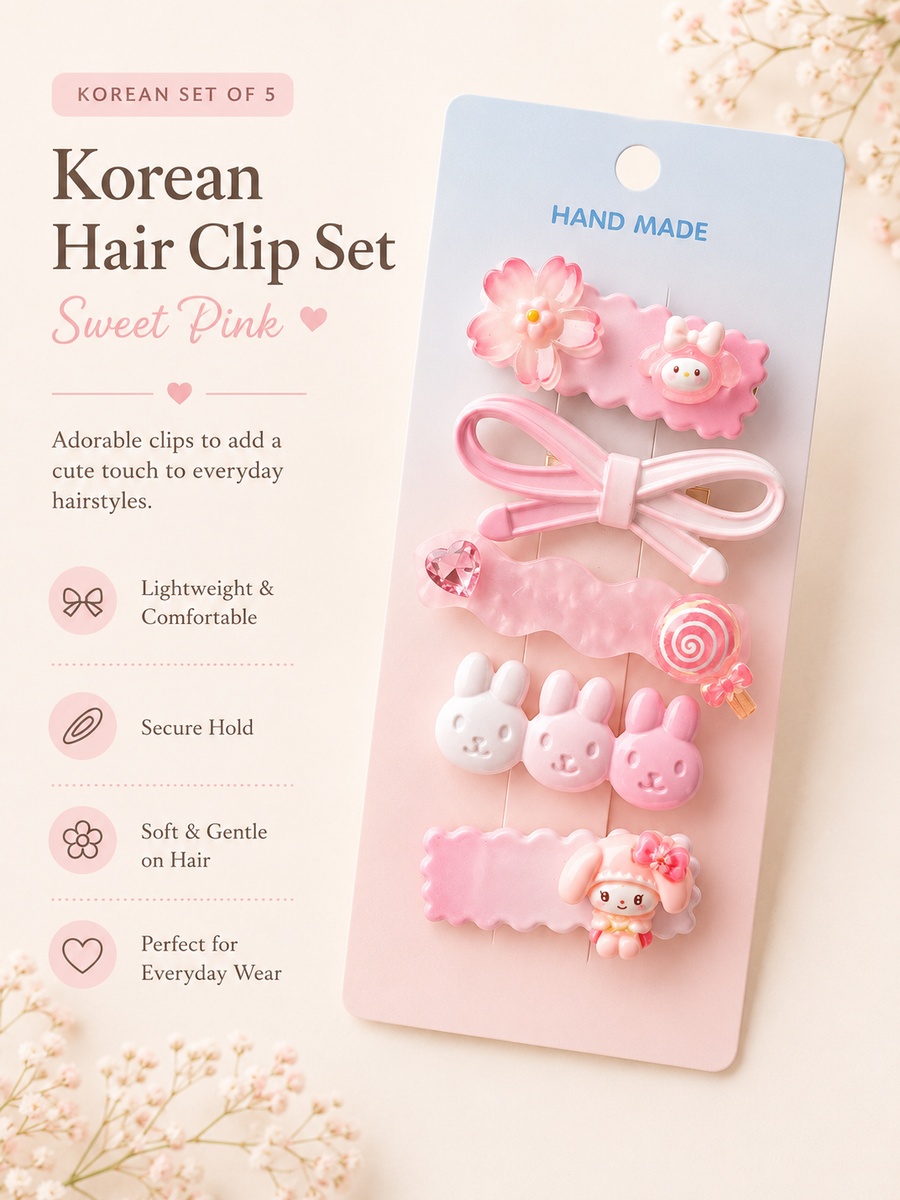 Ocean Dreams — Korean Clip Set of 5 — view 5 of 8