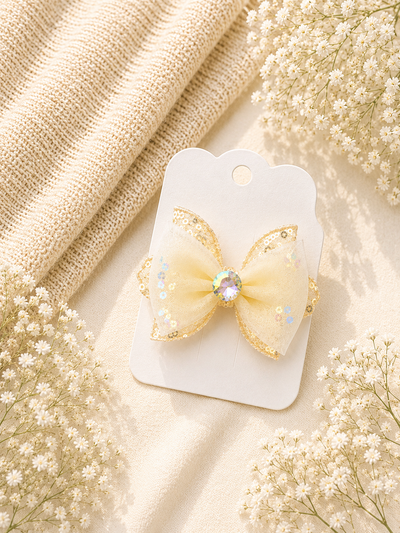 Honeyglow Sparkle Bows