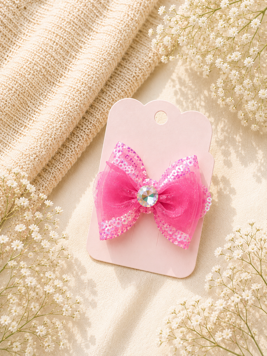Honeyglow Sparkle Bows — view 2 of 3